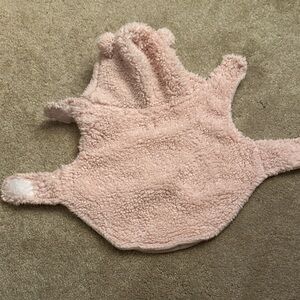 Cozy Pink Sherpa Dog Hoodie